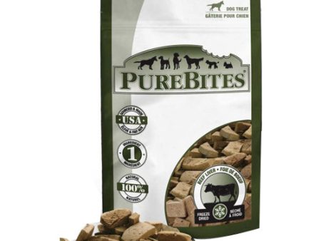 PureBites Beef Liver Freeze Dried Dog Treats 1 Each 2.0 Oz by PureBites Online