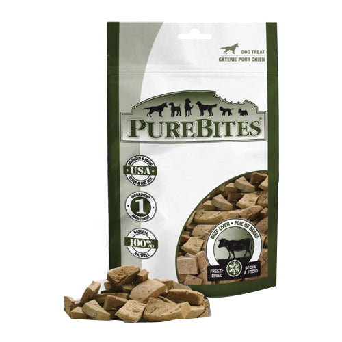 PureBites Beef Liver Freeze Dried Dog Treats 1 Each 2.0 Oz by PureBites Online