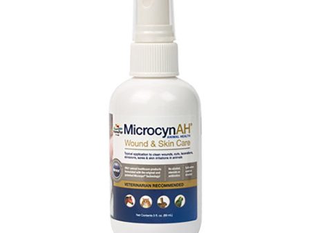 MicrocynAH Wound & Skin Care 1 Each 3 Oz by San Francisco Bay Brand Sale