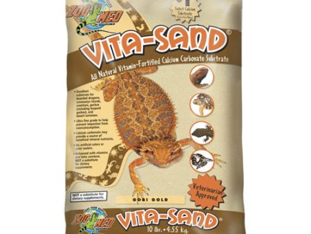 Zoo Med Vita-Sand Substrate Gold, 3ea 10 lb (Count of 3) by Zoo Med Fashion